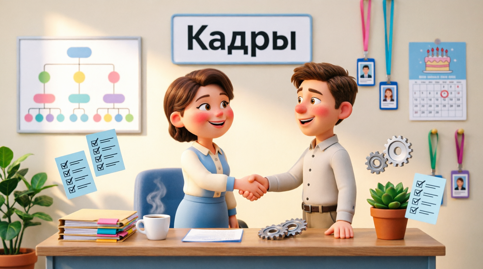 Бизнес-процессы в каждом отделе от Bestrank: HR / кадры