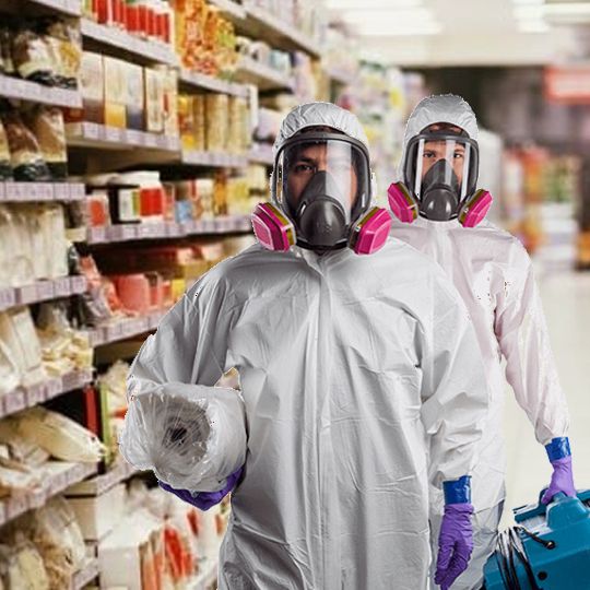Дезинфекция в магазинах