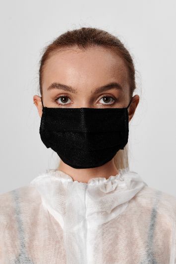 Черная защитная маска