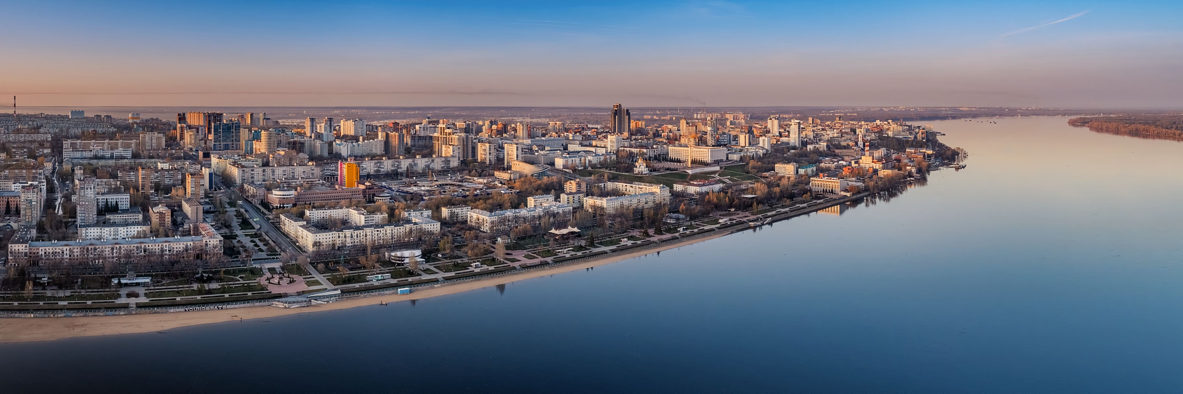 самара на берегу волги