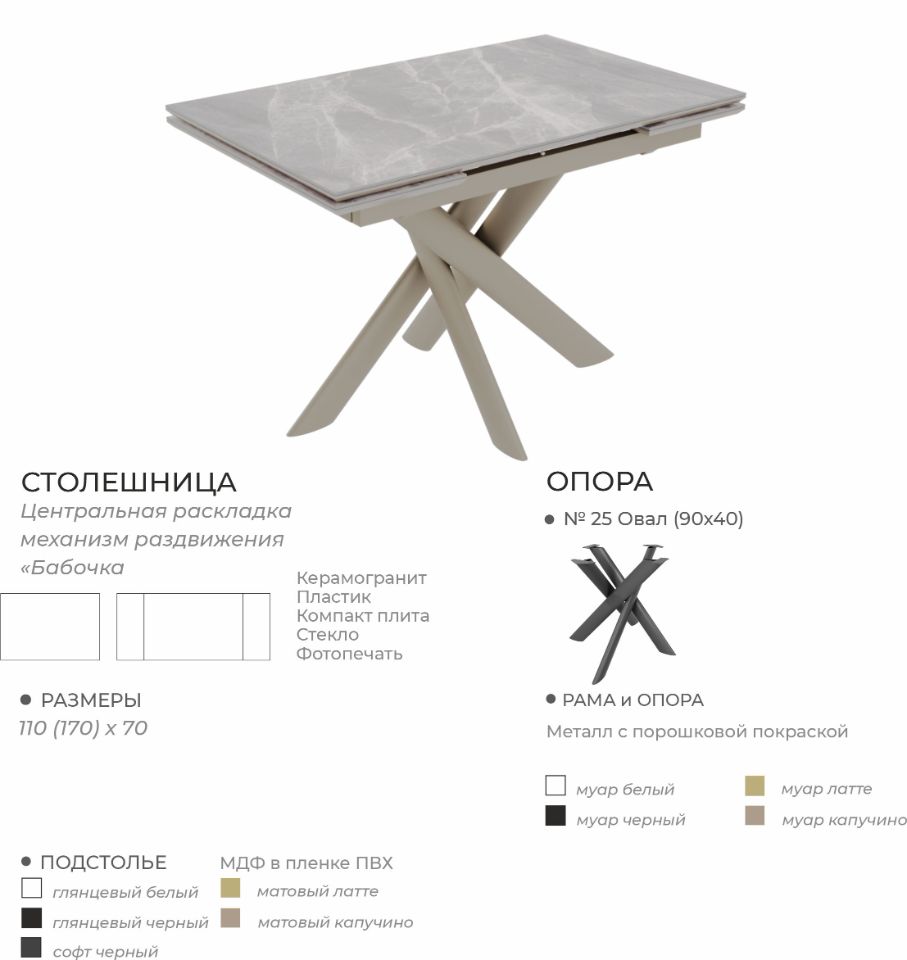 Стол ПРОТЕЙ
