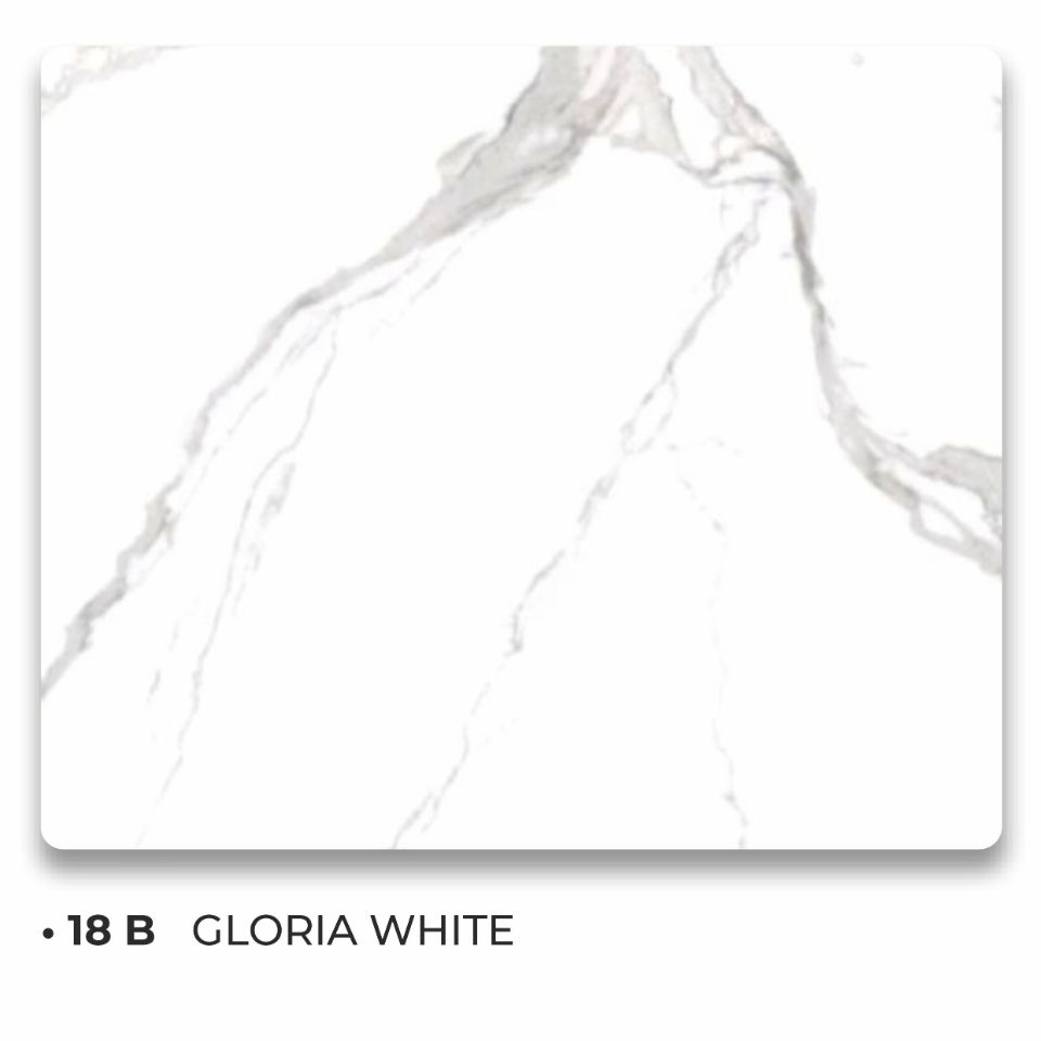 18 B Gloria white