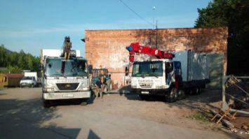 Транспортировка блочно-модульного здания