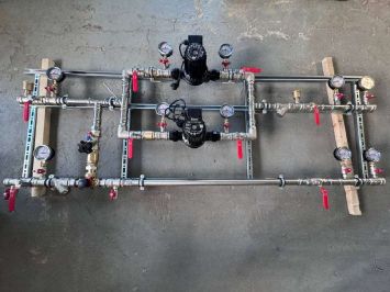 СУБ с резервным насосом