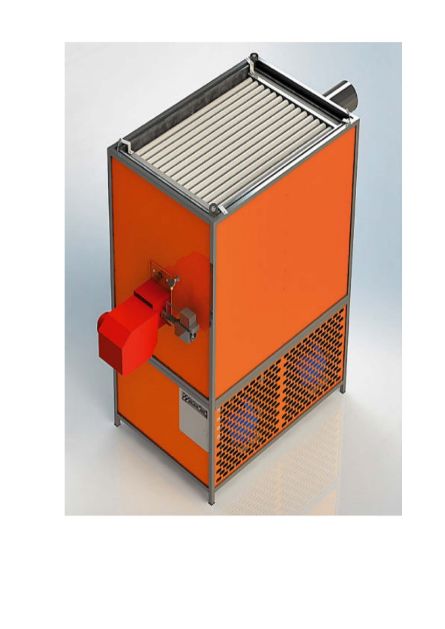 Воздухонагреватель рекуперативного типа