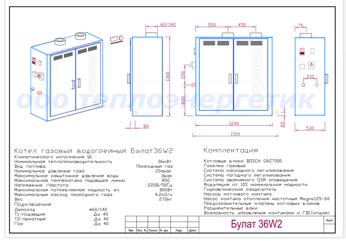 схемы W