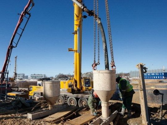 Бетонолитные трубы