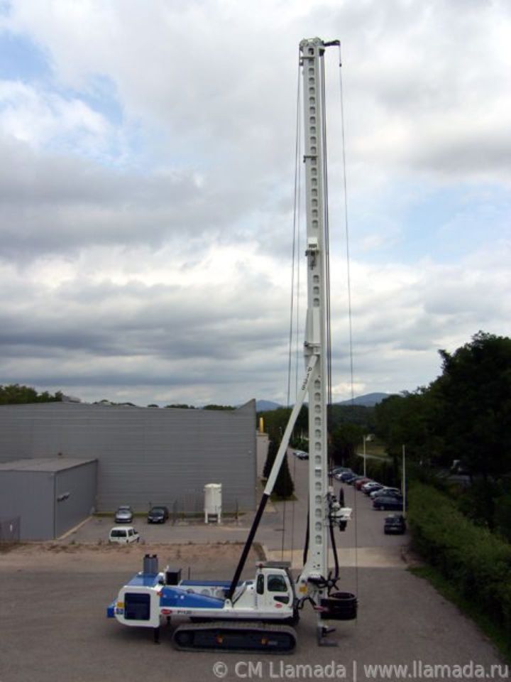 Установка CFA LLAMADA P-135 в рабочем состоянии