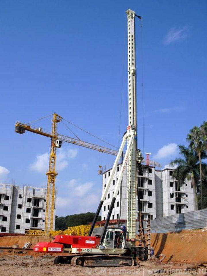 Установка CFA LLAMADA P-140 в рабочем состоянии