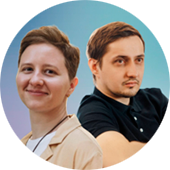Артём Калашников и Ирина Кудрина