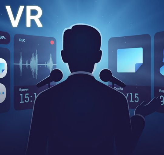 VR Тренажёр публичных выступлений в виртуальной реальности