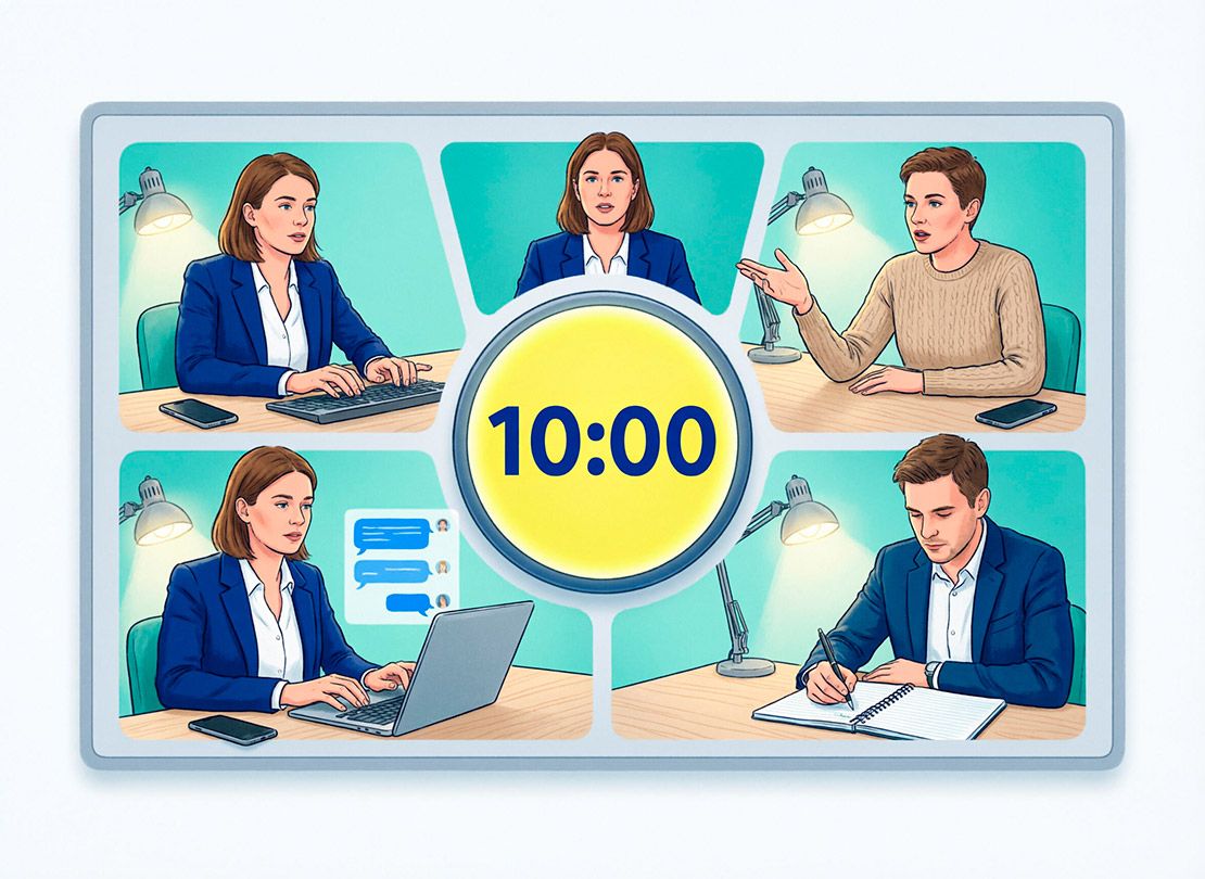 Как вернуть фокус на онлайн-бизнес-тренинге