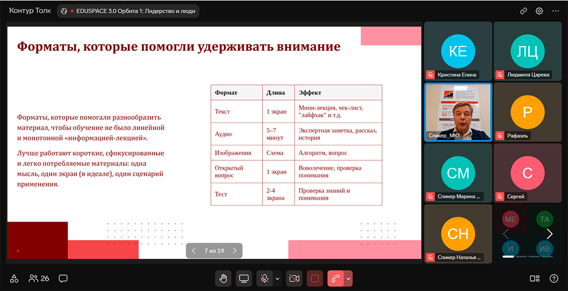 Онлайн-конференция EduSpace 3.0: орбита реальных практик
