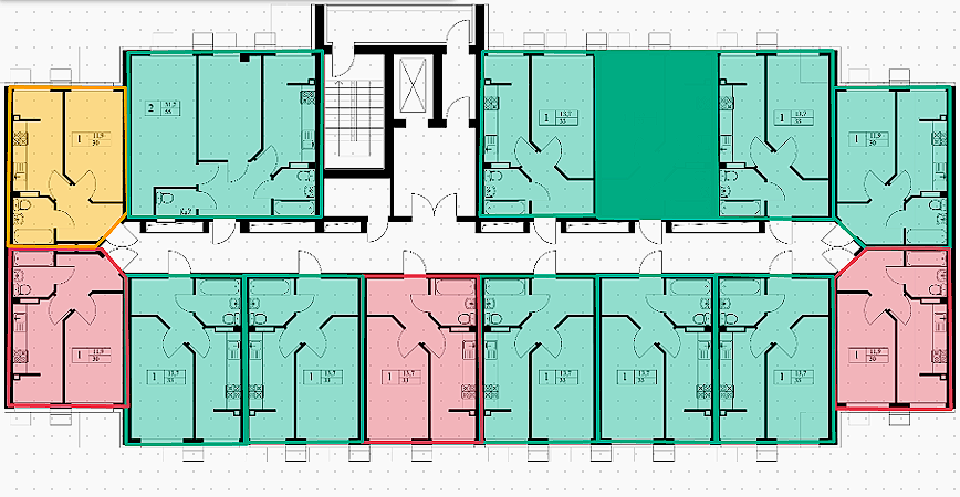 3D. Выбор квартиры