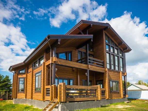 Дома из клееного бруса