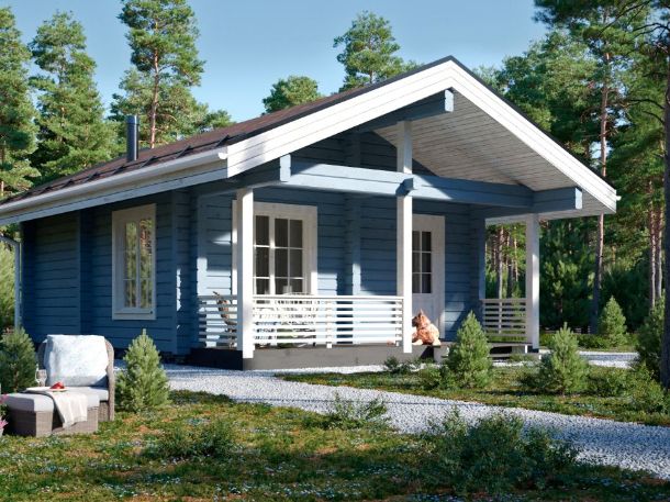 Бани из клееного бруса