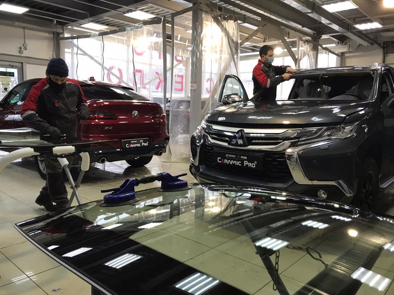 Автостекла, тонировка, бронирование, детейлинг — Автотехцентр PLAZA Ижевск