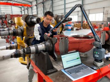 3d измерения МАШИНОСТРОЕНИЕ приводной вал