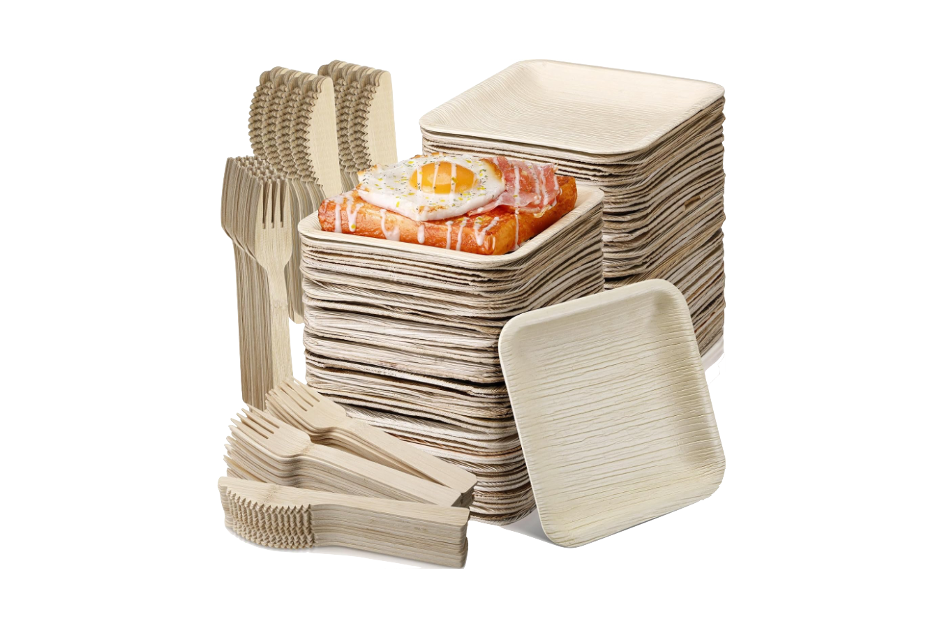 Столовый набор из бамбука