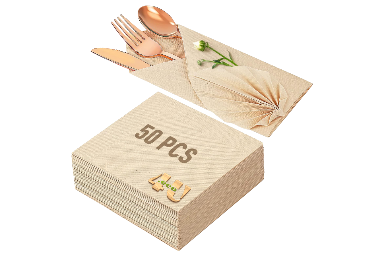 Бумажные салфетки из бамбука