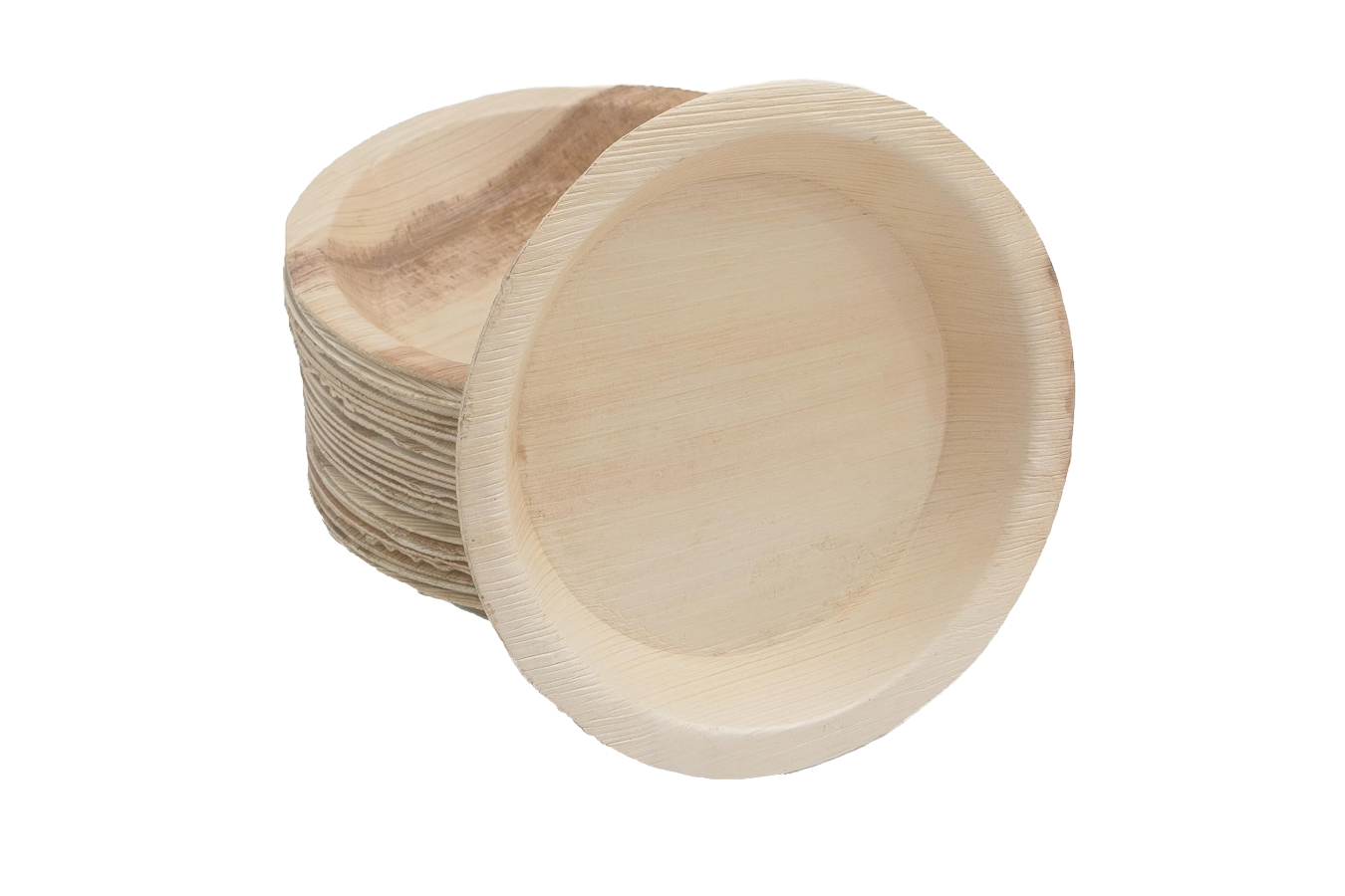 Набор тарелок из бамбука