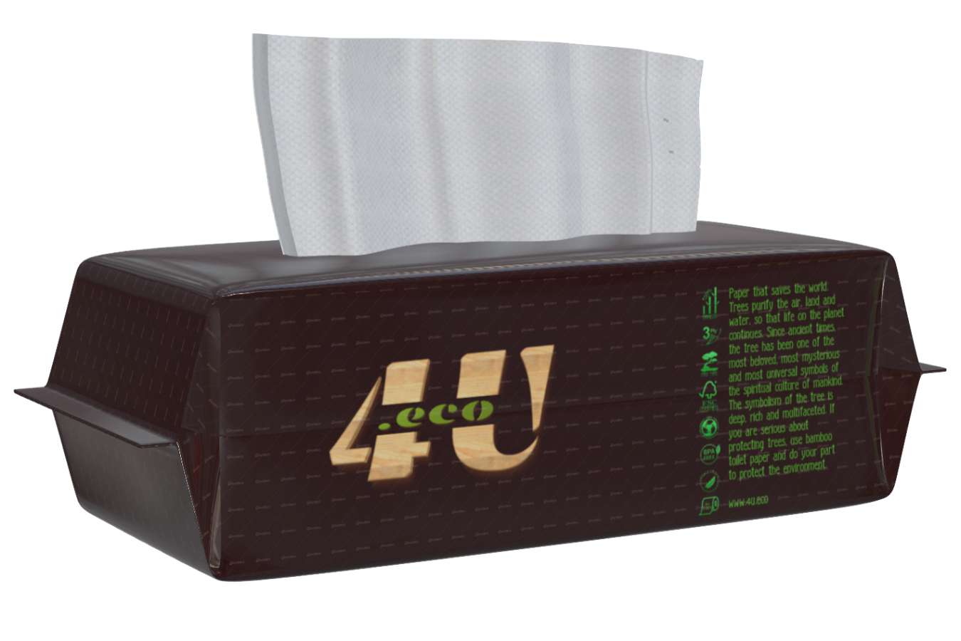 Влажные салфетки из бамбука