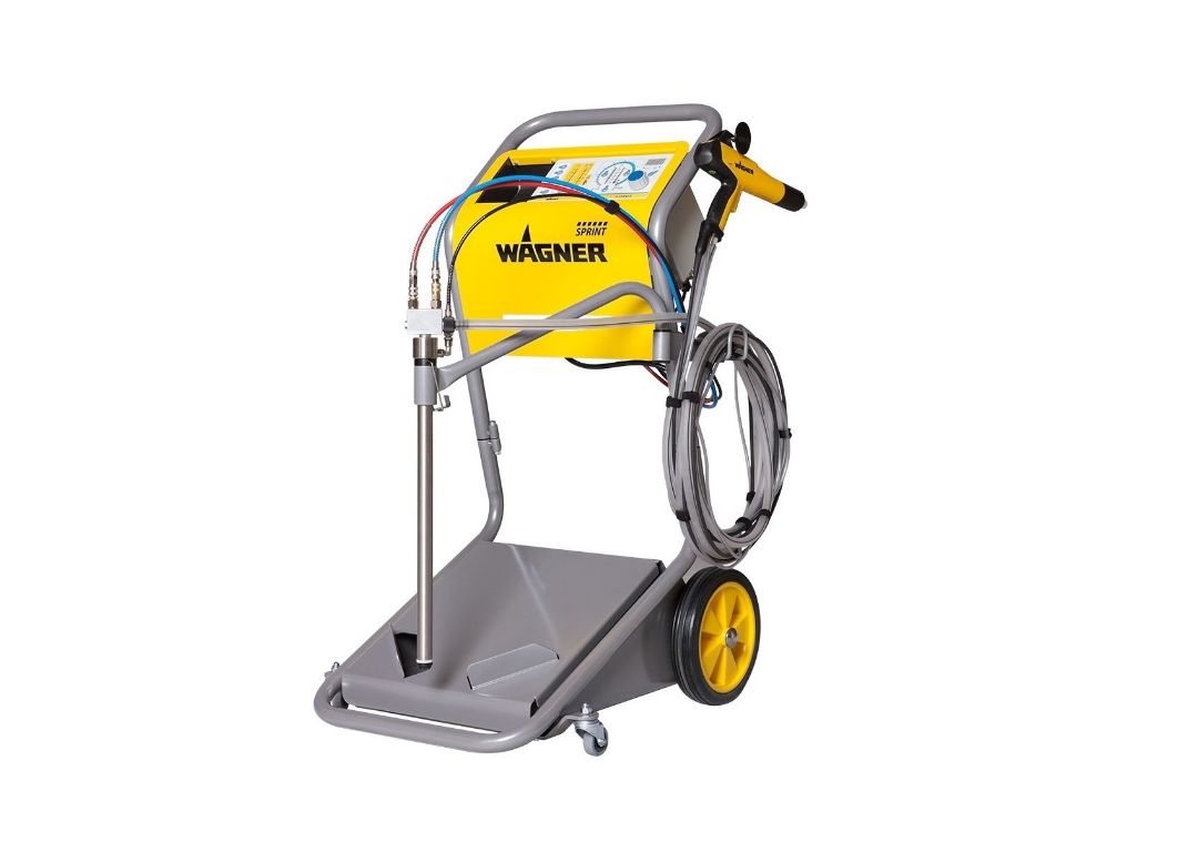 Ручная установка Wagner Sprint Airfluid XE (с вибростолом)
