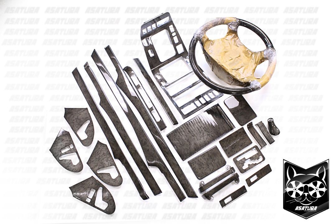 Mercedes-Benz W140 - Серое дерево орех