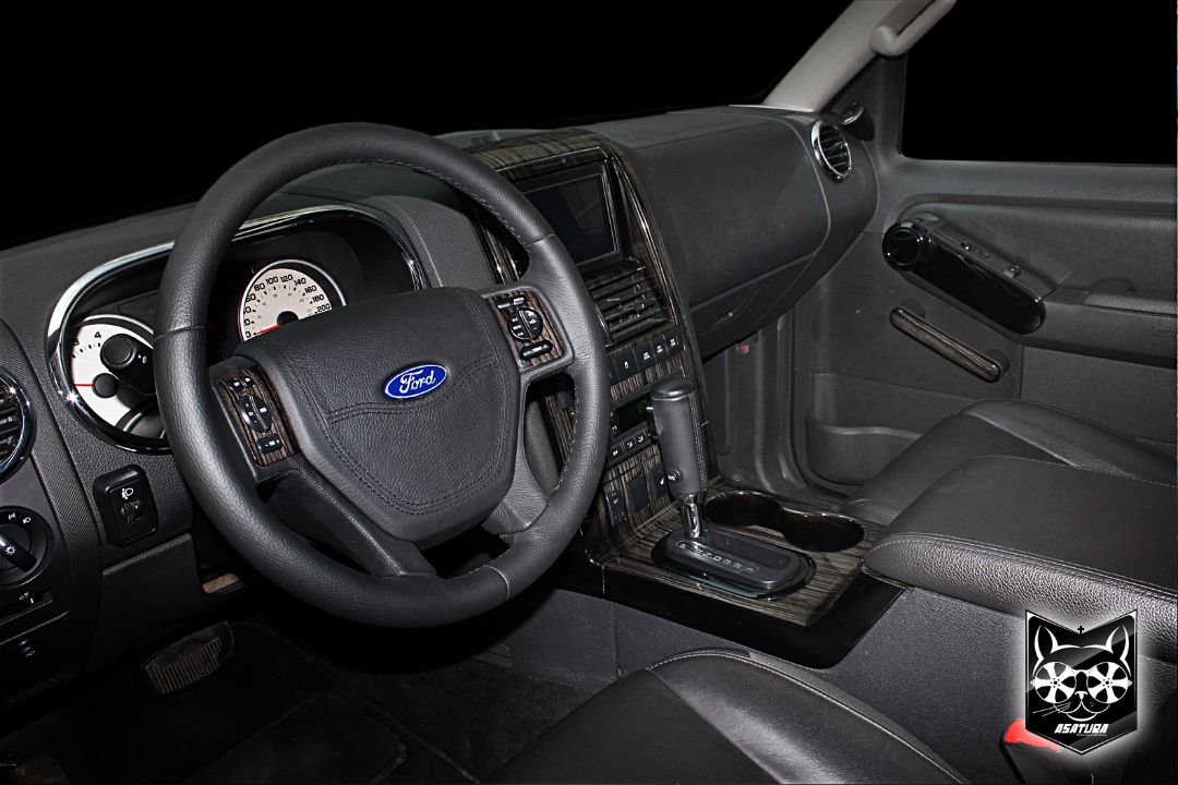 Ford Explorer - Аквапринт в дерево