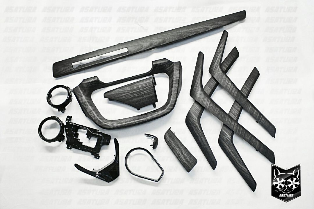 RAV4 - Аквапринт матовое серое дерево