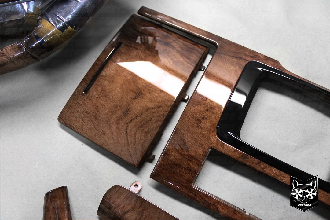 Land Cruiser 200 - Аквапринт глянцевое дерево дуб