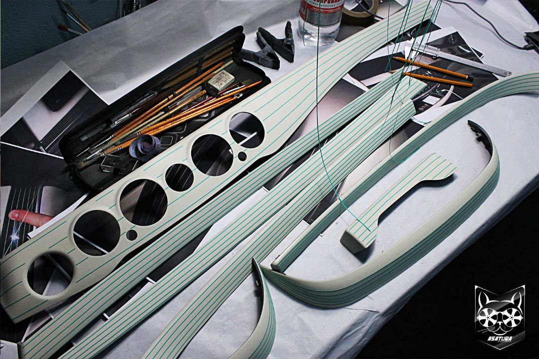 Mercedes-Benz W221 - Полоски