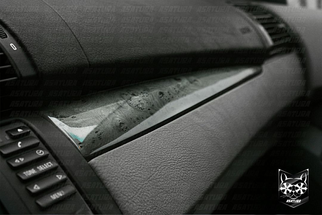 BMW X5 - Дерево серый орех