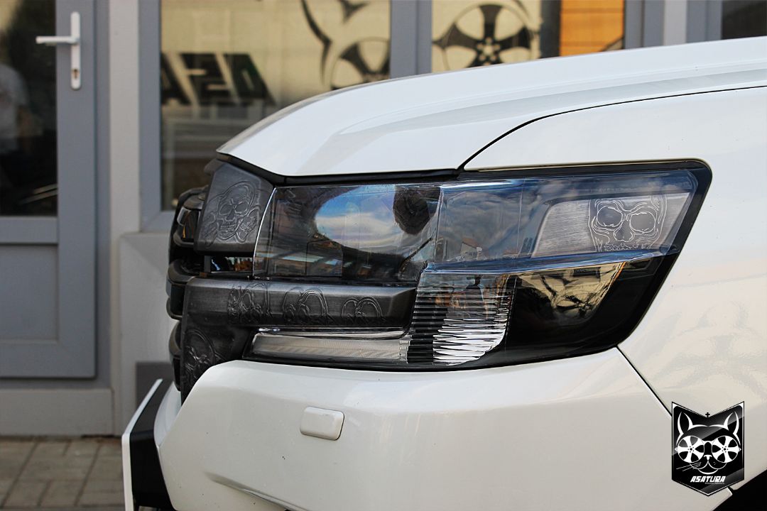 Land Cruiser 200 - Антихромная тактилизация