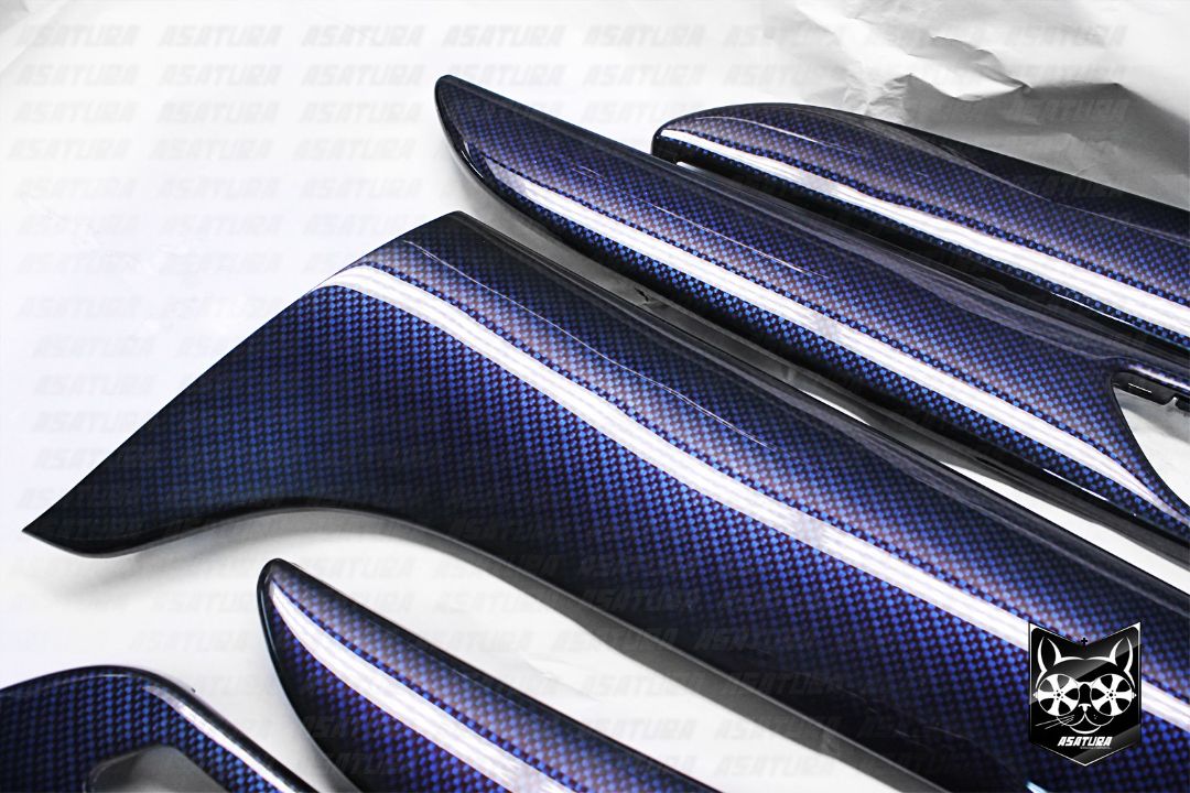 Mercedes-Benz ML - Cиний карбон с переливом