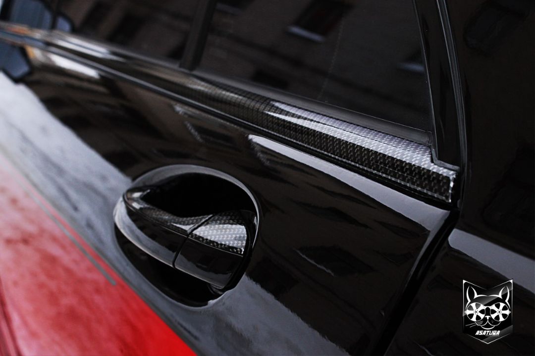 Mercedes-Benz S-сlass W221 - Карбон в экстерьере