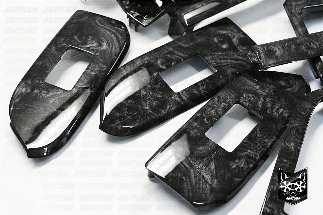 Land Cruiser Prado - Аквапринт черный кап