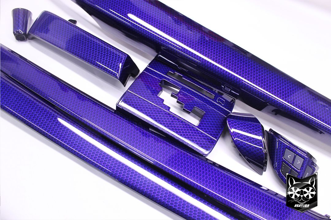 Mitsubishi Lancer - Аквапринт 3d соты