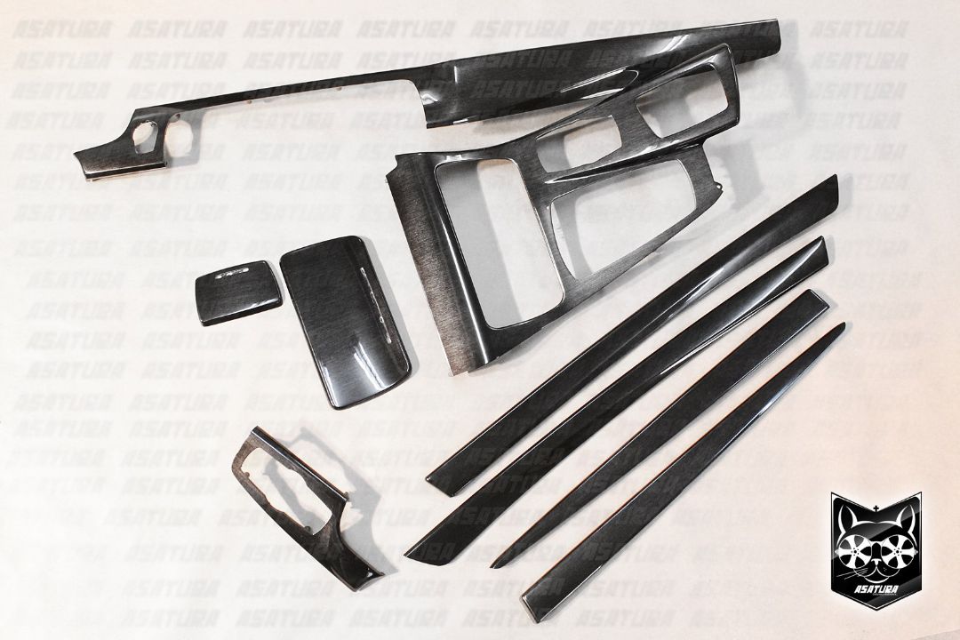 BMW 5 - Шлифованный алюминий