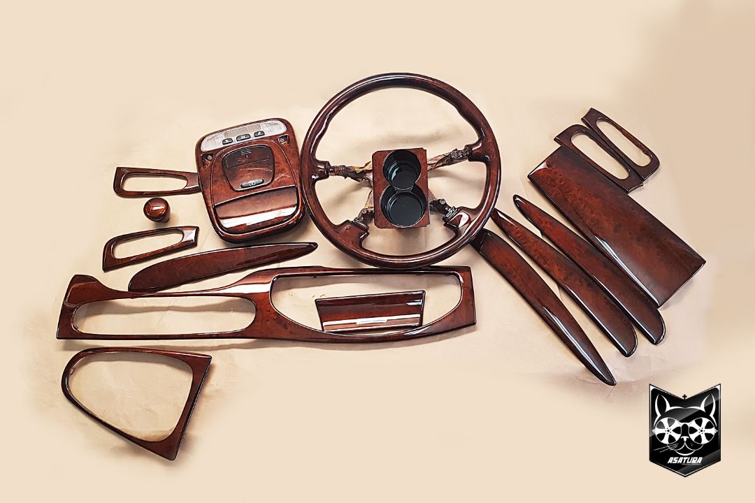 Jaguar - Аквапринт глянцевое дерево