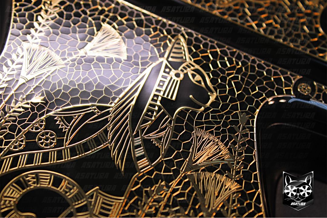 Infiniti QX 70 - Инкрустация металлом