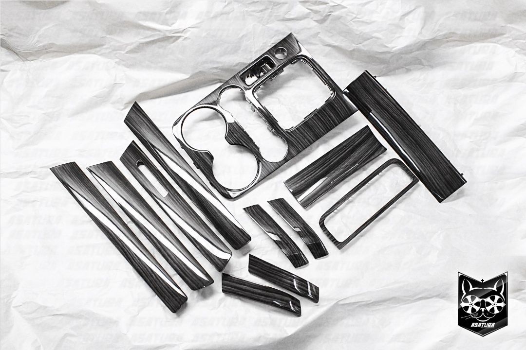 Volkswagen Touareg - Аквапринт дерево зебрано