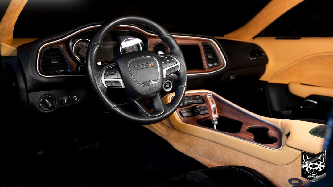 Dodge Challenger - Аквапринт открытая пора