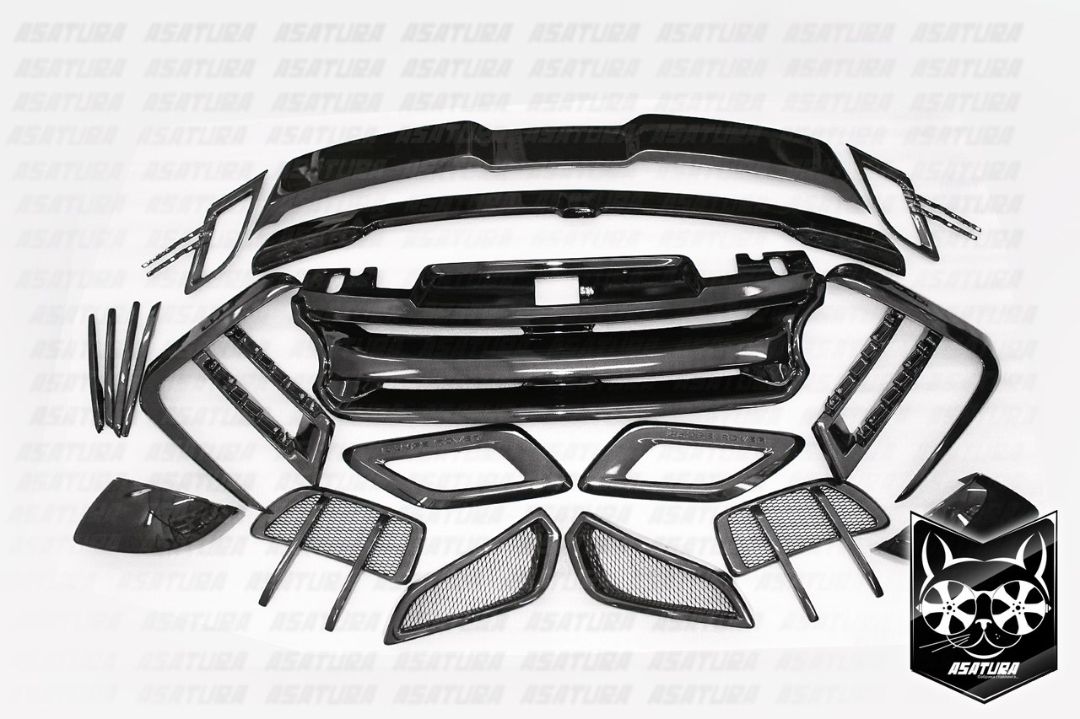 Land Rover Range Rover Sport - Аквапринт карбон