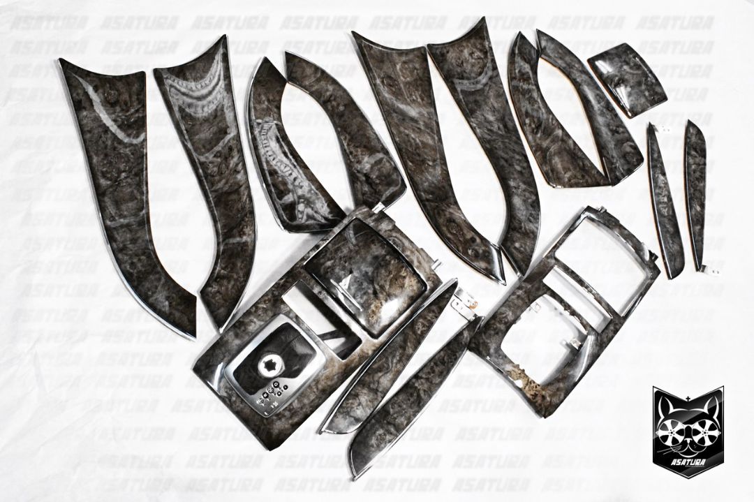 Infiniti QX 70 - Серое дерево птичий глаз