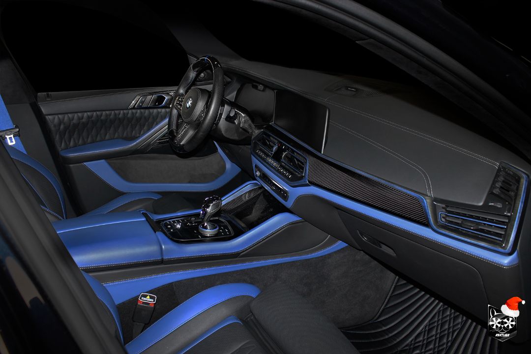 BMW X6 - антихром интерьера