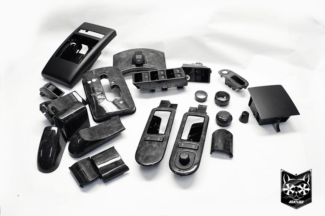 Volkswagen Beetle - Аквапринт строгое дерево