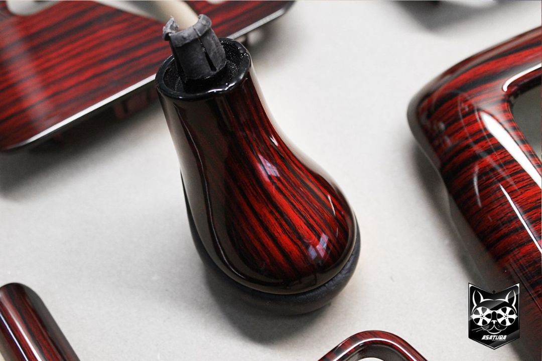 Mercedes Gelandewagen - Аквапринт красное дерево