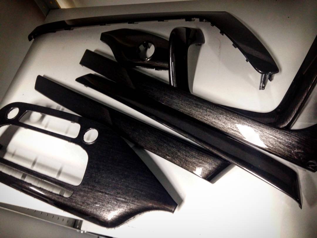 KIA Cee'd - Аквапринт темный металл