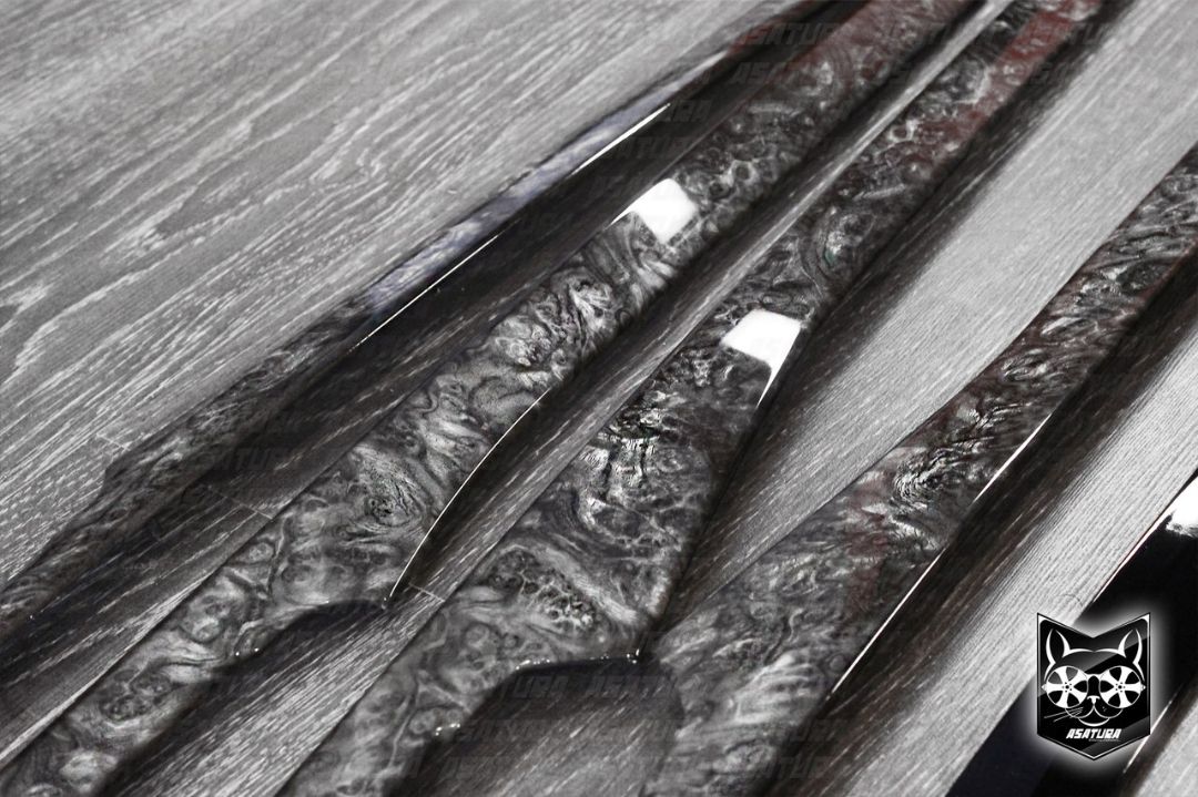 Mercedes-Benz W140 - Аквапринт серое дерево